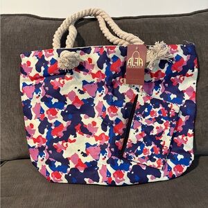 Colorful Canvas Tote